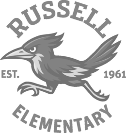 RUSSELL ELEMENTARY EST. 1961 logo