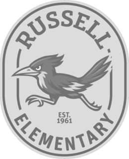 RUSSELL ELEMENTARY EST. 1961 logo