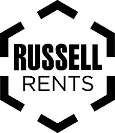 RUSSELL RENTS logo