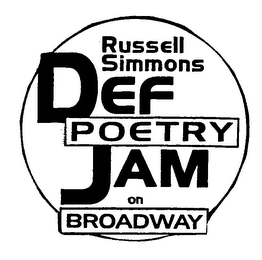 RUSSELL SIMMONS DEF POETRY JAM ON BROADWAY logo