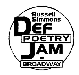 RUSSELL SIMMONS DEF POETRY JAM ON BROADWAY logo