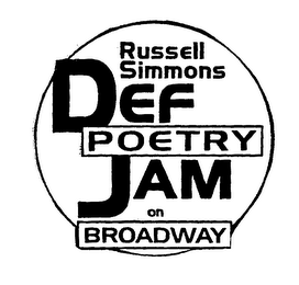 RUSSELL SIMMONS DEF POETRY JAM ON BROADWAY logo