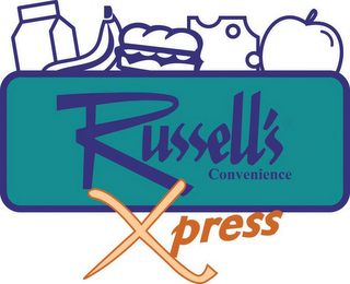 RUSSELL'S XPRESS logo
