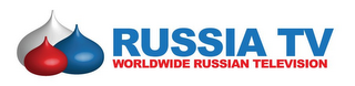 RUSSIA TV WORLDWIDE RUSSIAN TELEVISION logo