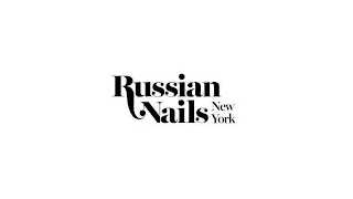 RUSSIAN NAILS NEW YORK logo
