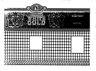 RUSSIAN WHITE GOLD GOLD LABEL logo