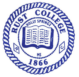 RUST COLLEGE 1866 HOLLY SPRINGS MS R C logo