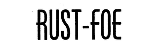 RUST-FOE logo