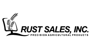 RUST SALES, INC. PRECISION AGRICULTURAL PRODUCTS logo