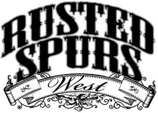 RUSTED SPURS WEST logo