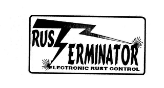 RUSTERMINATOR ELECTRONIC RUST CONTROL logo