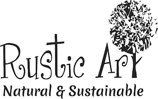 RUSTIC ART NATURAL & SUSTAINABLE logo