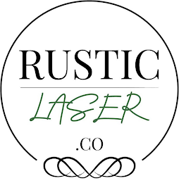 RUSTIC LASER .CO logo