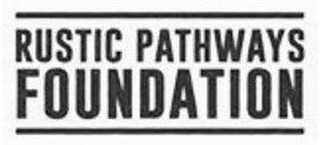 RUSTIC PATHWAYS FOUNDATION logo