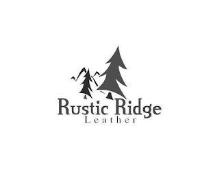 RUSTIC RIDGE LEATHER logo