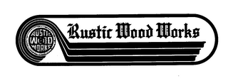 RUSTIC WOOD WORKS logo