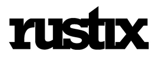 RUSTIX logo
