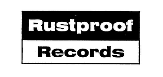 RUSTPROOF RECORDS logo