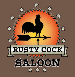 RUSTY COCK SALOON logo