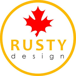 RUSTY DESIGN logo