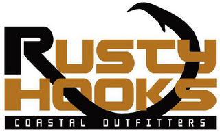RUSTY HOOKS COASTAL OUTFITTERS logo