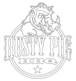 RUSTY PIG BBQ logo