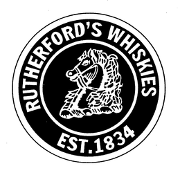 RUTHERFORD'S WHISKIES EST.1834 logo