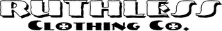 RUTHLESS CLOTHING CO. logo