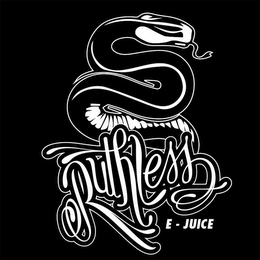 RUTHLESS E-JUICE logo