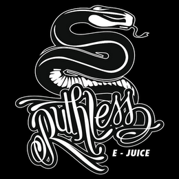 RUTHLESS E-JUICE logo