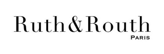 RUTH&ROUTH PARIS logo