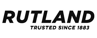 RUTLAND TRUSTED SINCE 1883 logo