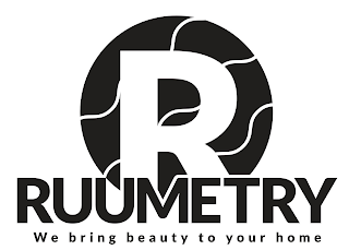 RUUMETRY WE BRING BEAUTY TO YOUR HOME logo