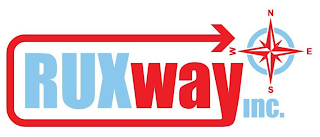 RUXWAY INC. N E S W logo