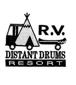 R.V. DISTANT DRUMS RESORT logo
