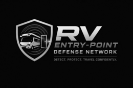 RV ENTRY-POINT DEFENSE NETWORKDETECT. PROTECT. TRAVEL CONFIDENTLY. logo