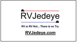 RV JEDEYE RV OR RV NOT... THERE IS NO TRY RVJEDEYE.COM logo
