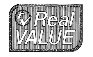 RV REAL VALUE logo