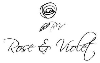 RV ROSE & VIOLET logo