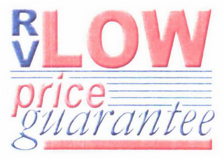 RVLOW PRICE GUARANTEE logo
