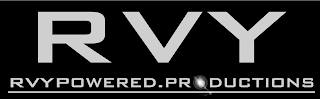 RVY RVYPOWERED.PRODUCTIONS logo
