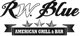 R.W. BLUE AMERICAN GRILL & BAR logo