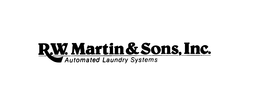 R.W. MARTIN & SONS. INC. AUTOMATED LAUNDRY SYSTEMS logo