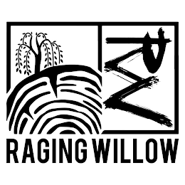 RW RAGING WILLOW logo