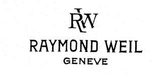 RW RAYMOND WEIL GENEVE logo