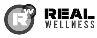 RW REAL WELLNESS logo