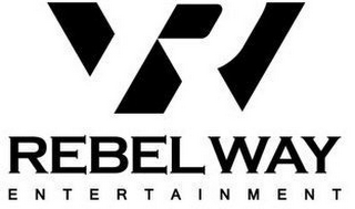 RW REBEL WAY ENTERTAINMENT logo