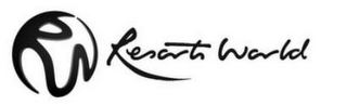 RW RESORTS WORLD logo