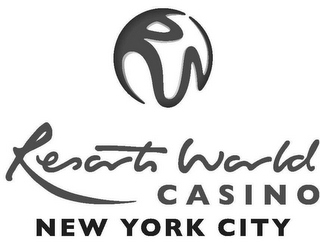 RW RESORTS WORLD CASINO NEW YORK CITY logo