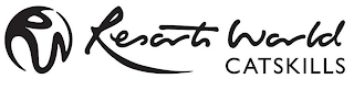 RW RESORTS WORLD CATSKILLS logo